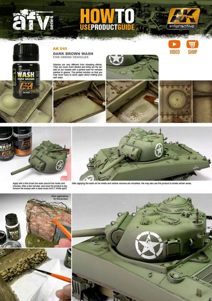 AK Interactive Wash for Panzer Grey