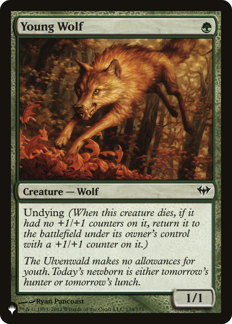 Young Wolf [The List Reprints]