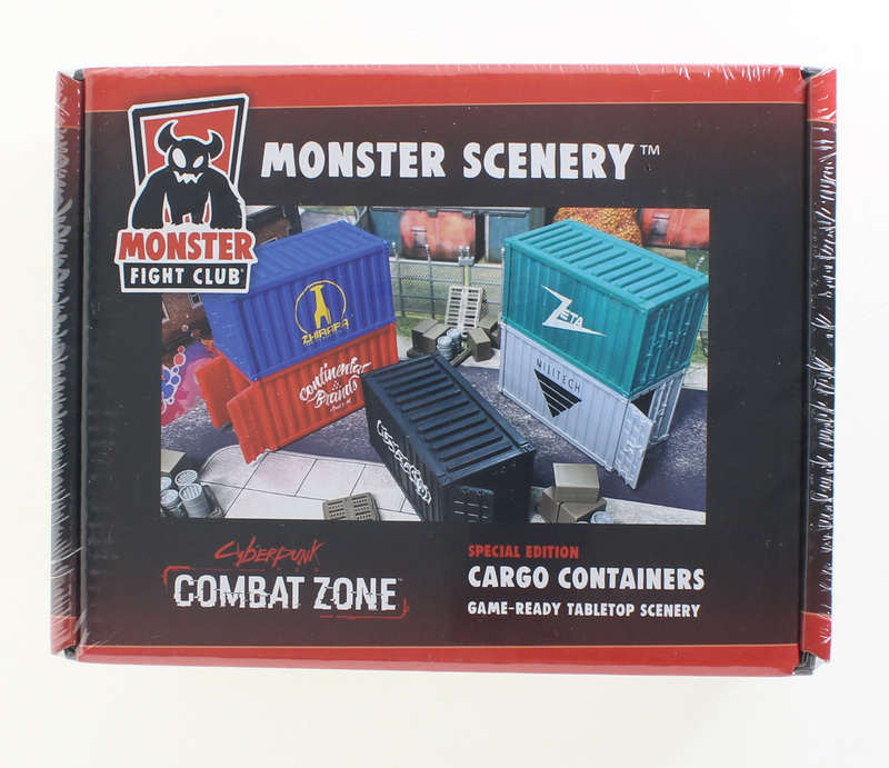 Cyberpunk Red: Combat Zone Monster Scenery Cargo Containers