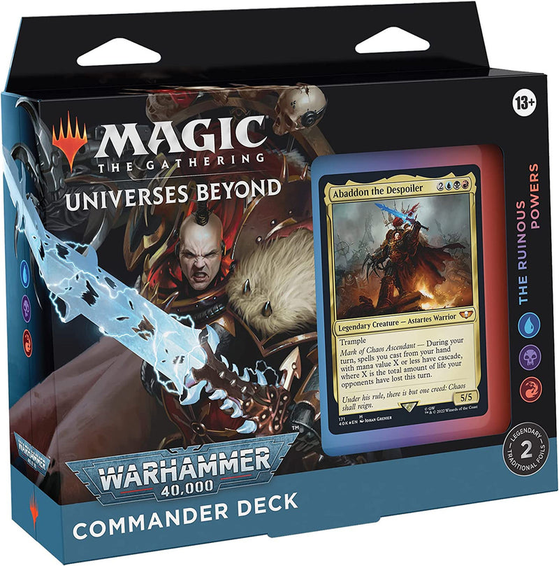 MTG Warhammer 40,000 Commander Deck Regular The Ruinous Powers