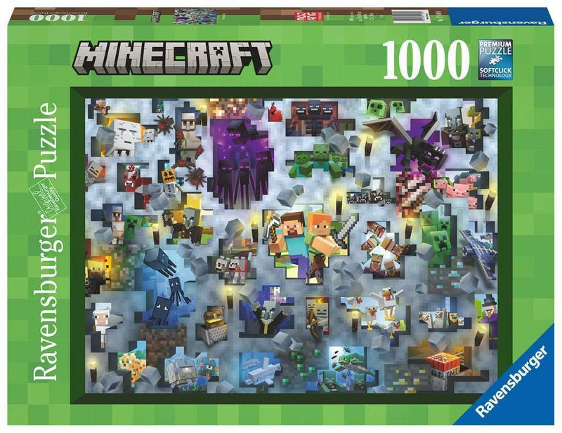 Puzzle 1000: Minecraft Mobs