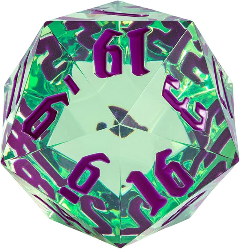 Jumbo 55mm D20 - Green & Purple