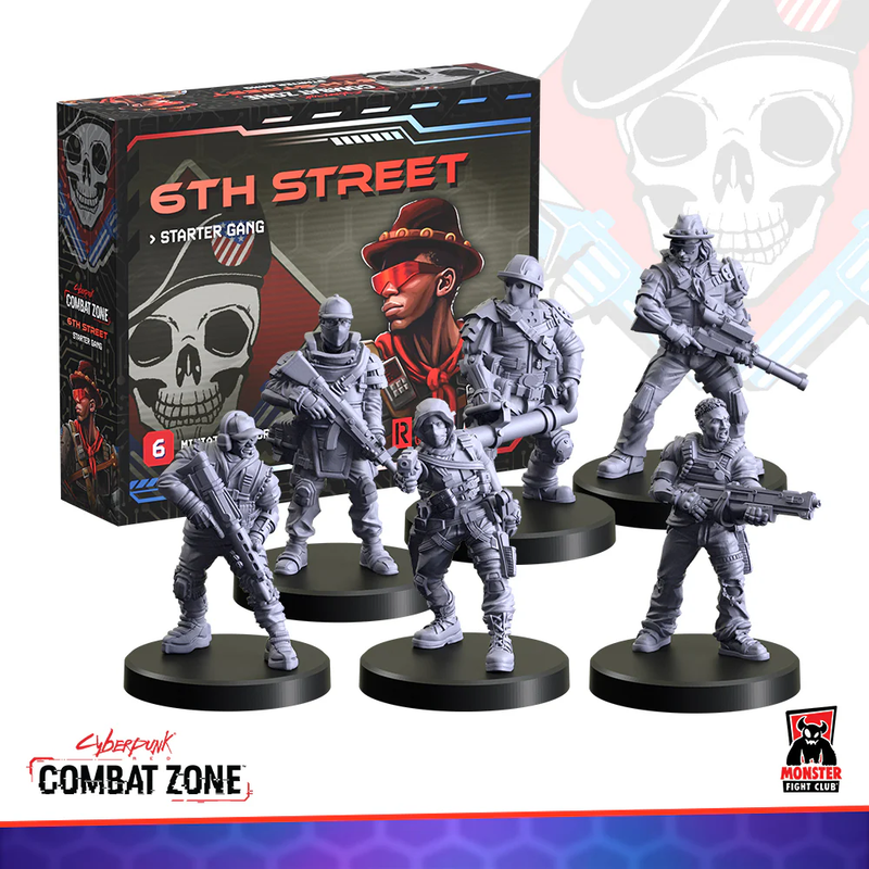 Cyberpunk Red: Combat Zone 6th Street Starter Gang