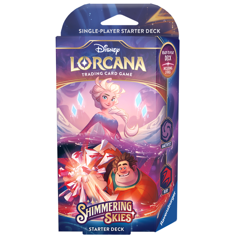 Lorcana: Shimmering Skies - Elsa/Wreck-It-Ralph Starter Deck