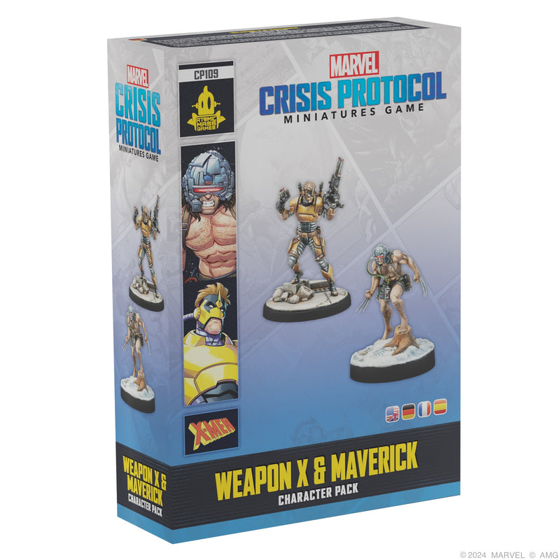 [PREORDER] Marvel: Crisis Protocol – Weapon X & Maverick