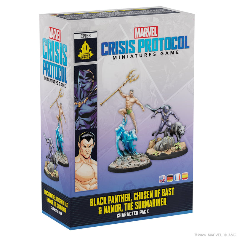 Marvel: Crisis Protocol – Black Panther, Chosen of Bast & Namor, the Sub-Mariner