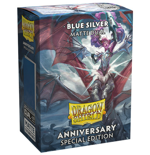 Dragon Shield Matte Dual Sleeves - Silver Anniversary Edition