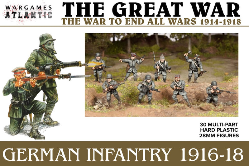 Wargames Atlantic The Great War German Infantry 1916 - 1918