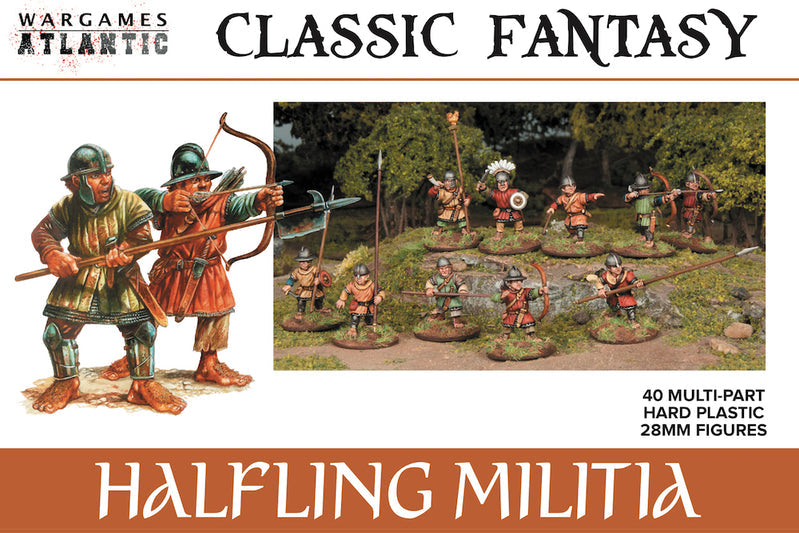 Wargames Atlantic Classic Fantasy Halfling Militia