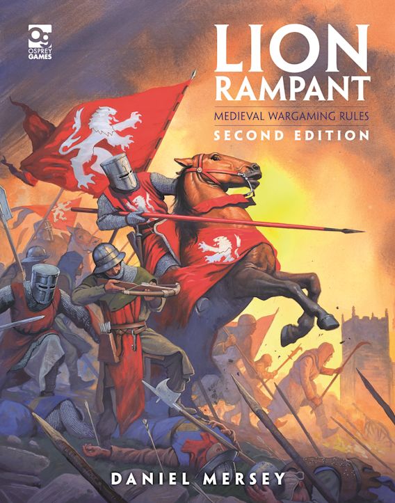 Lion Rampant Medieval Wargaming Rulebook HC