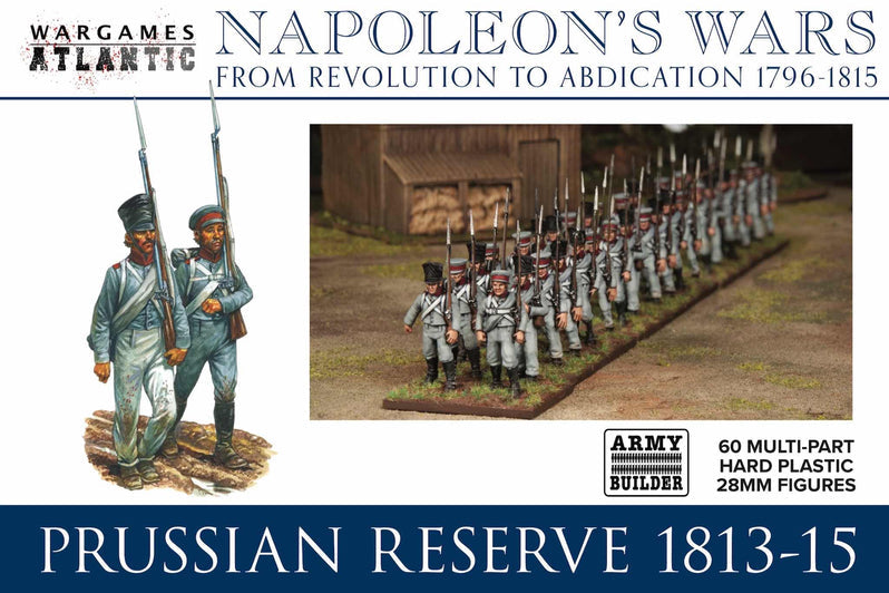 Wargames Atlantic Napolean's War Prussian Reserve 1813 - 1815