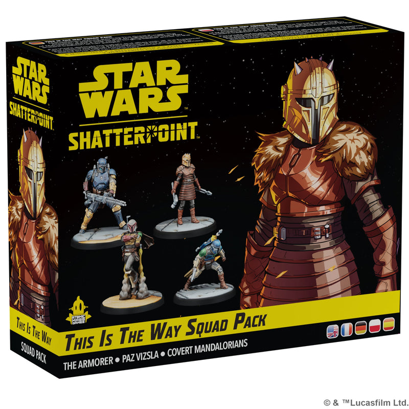 [PREORDER] Shatterpoint: 'This Is The Way' The Armorer Squad Pack