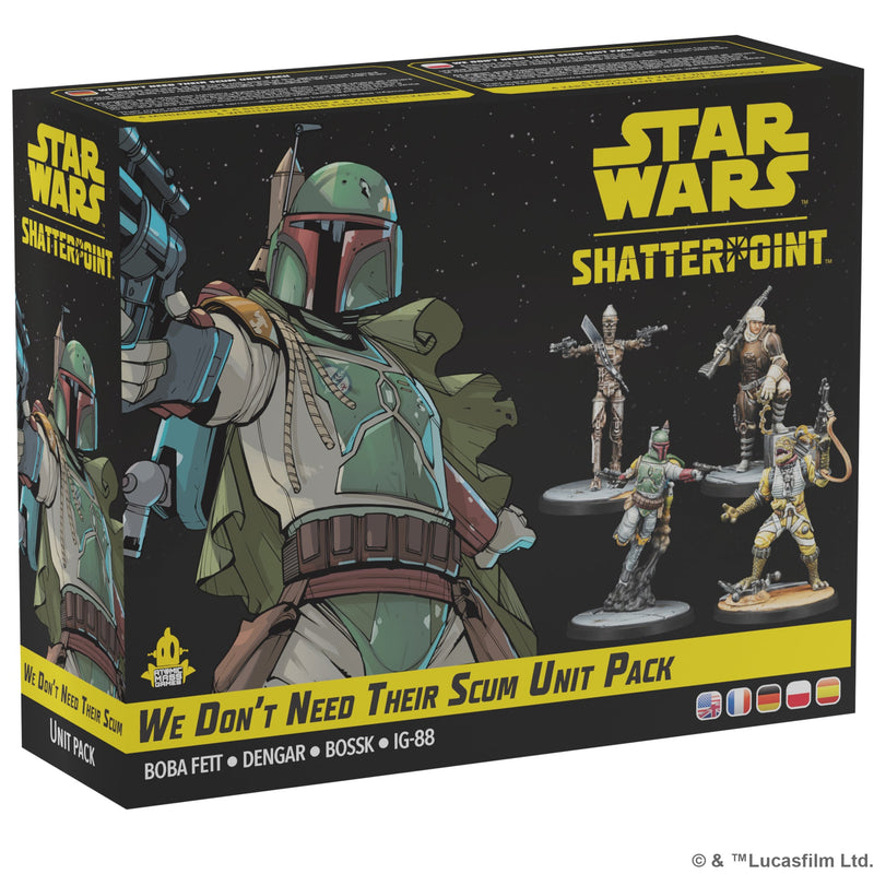 [PREORDER] Shatterpoint: 'We Don’t Need Their Scum' Boba Fett Squad Pack