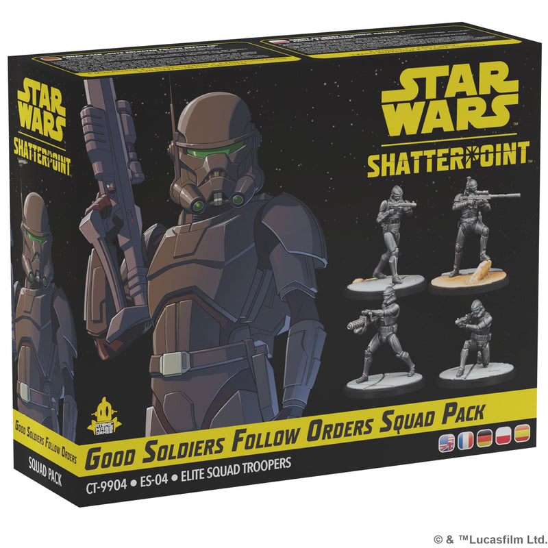 [PREORDER] Shatterpoint: 'Good Soldiers Follow Orders' CT-9904 Squad Pack