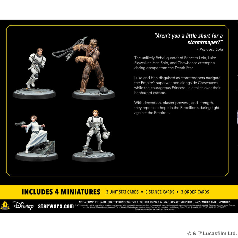 Shatterpoint: 'This Is Some Rescue' Princess Leia Squad Pack