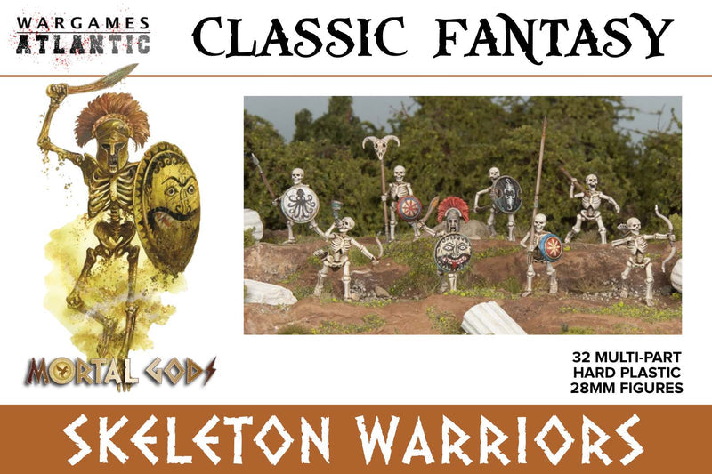 Wargames Atlantic Classic Fantasy Skeleton Warriors