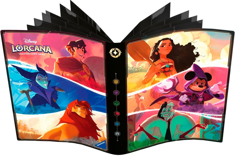 Lorcana: Moana/Mickey/Cruella Folio Binder