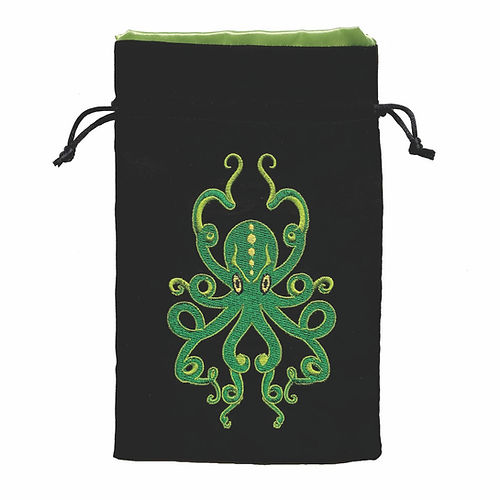 Black Oak Workshop Dice Bag - Green Kraken