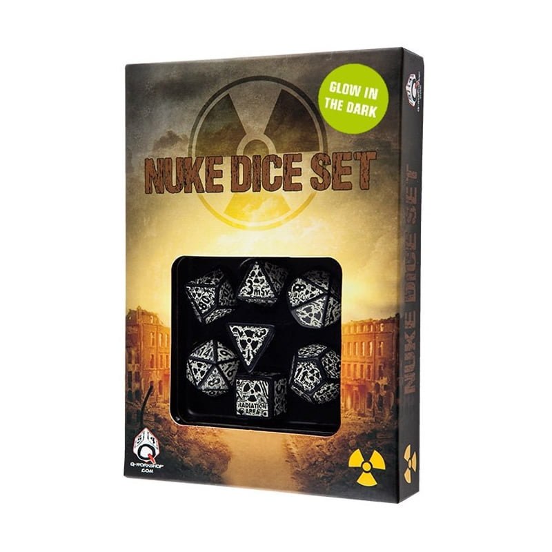 Nuke Dice Set - Black