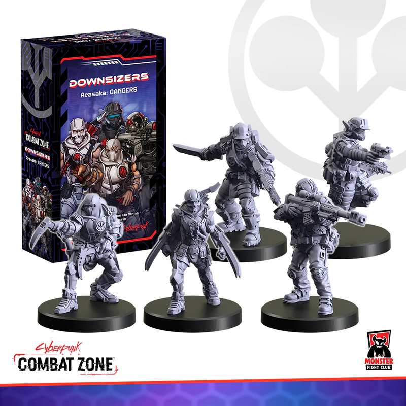 Cyberpunk Red: Combat Zone Downsizers Arasaka Gangers