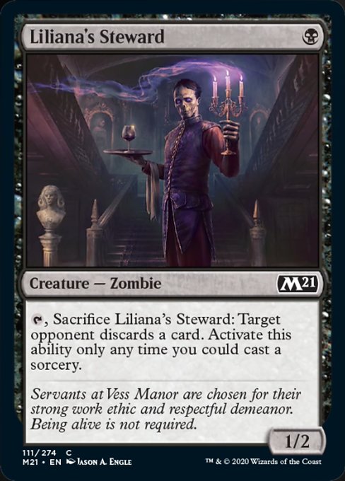 Liliana's Steward [Core Set 2021]