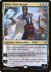 Teferi, Time Raveler [Promo Pack: Throne of Eldraine]