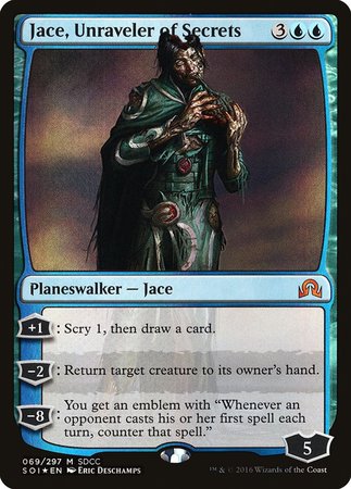 Jace, Unraveler of Secrets SDCC 2016 EXCLUSIVE [San Diego Comic-Con 2016]