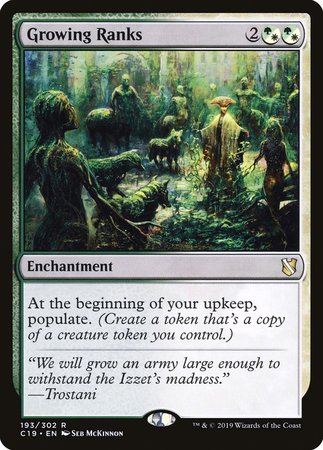 Growing Ranks [Commander 2019]