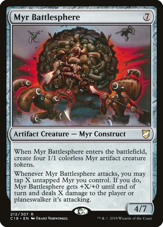 Myr Battlesphere [Commander 2018]