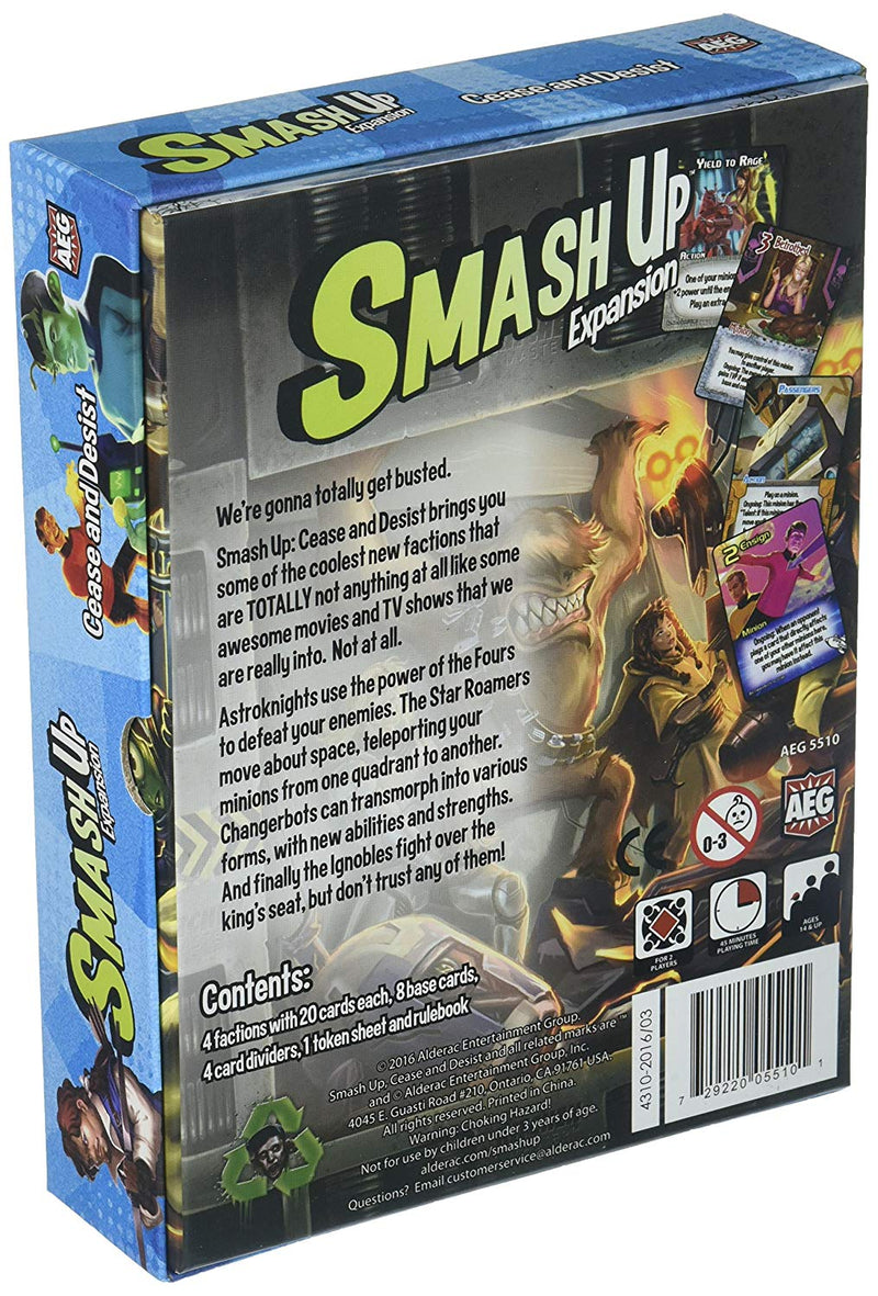 Smash Up: Cease and Desist