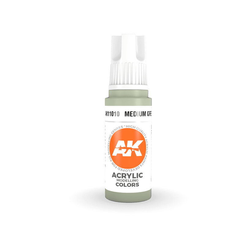 AK Interactive 3rd Gen Acrylic Medium Grey 17ml