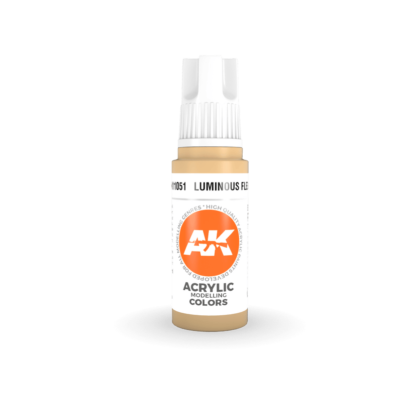 AK Interactive 3rd Gen Acrylic Luminous Flesh 17ml