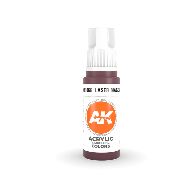 AK Interactive 3rd Gen Acrylic Laser Magenta17ml