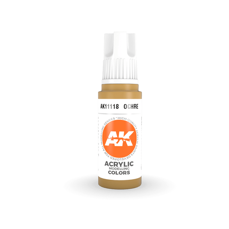 AK Interactive 3rd Gen Acrylic Ochre 17ml