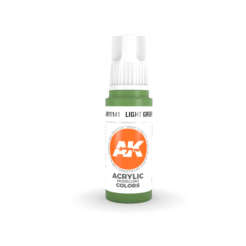 AK Interactive 3rd Gen Acrylic Light Green 17ml