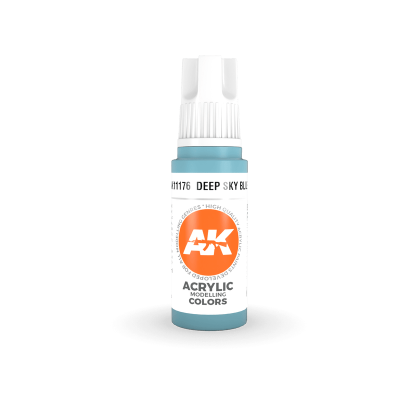 AK Interactive 3rd Gen Acrylic Deep Sky Blue 17ml