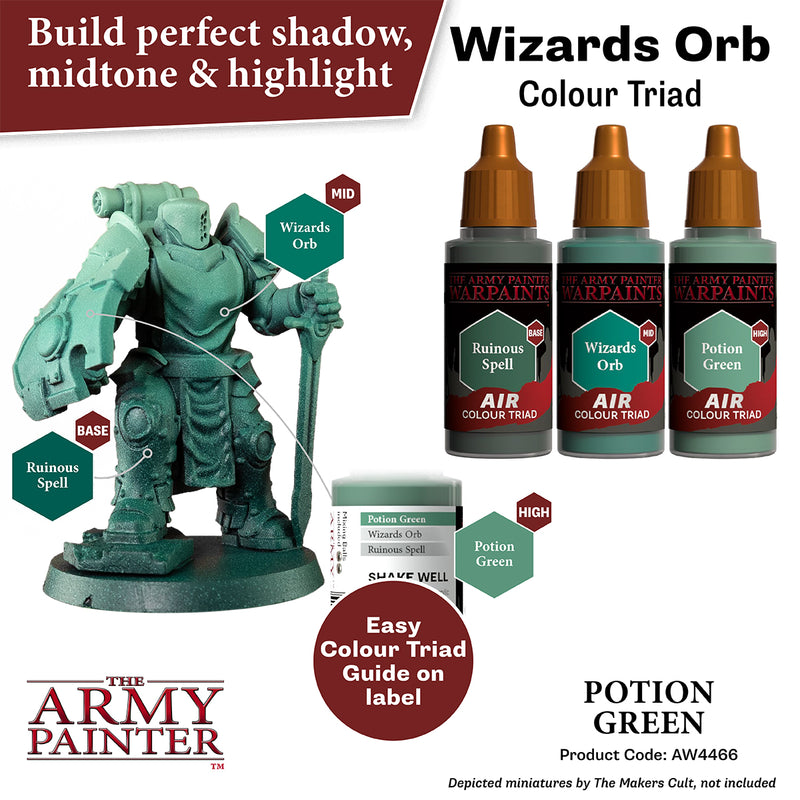 WARPAINTS: ACRYLIC AIR POTION GREEN