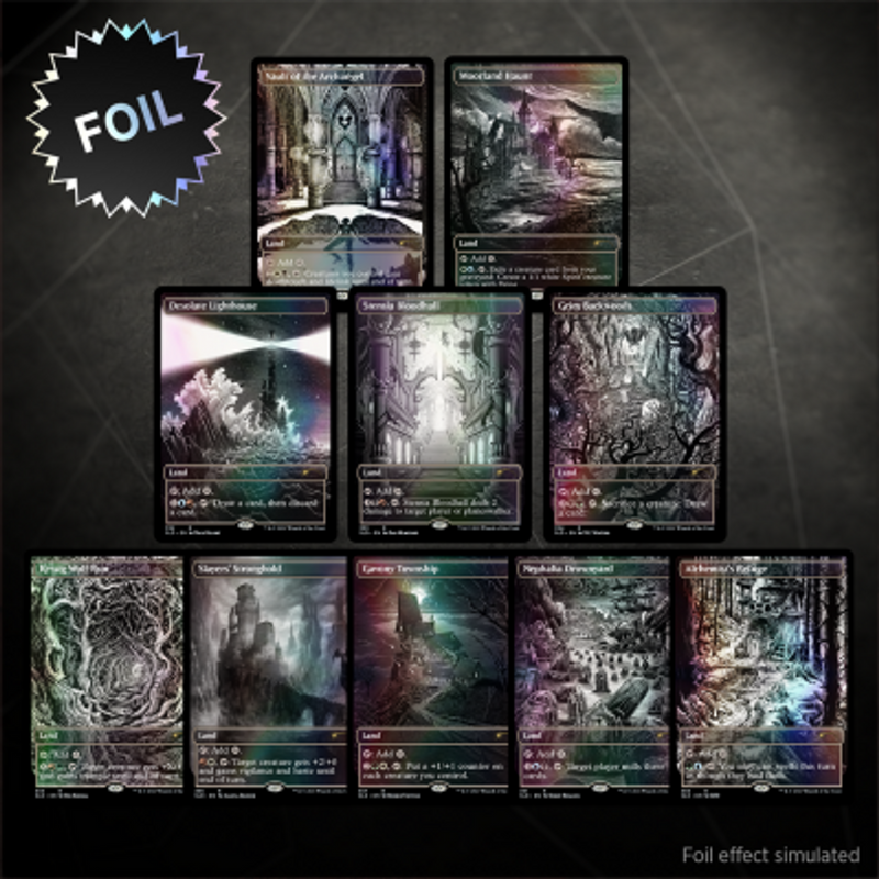 Showcase: Midnight Hunt - Magic The Gathering Secret Lair Drop Foil Edition