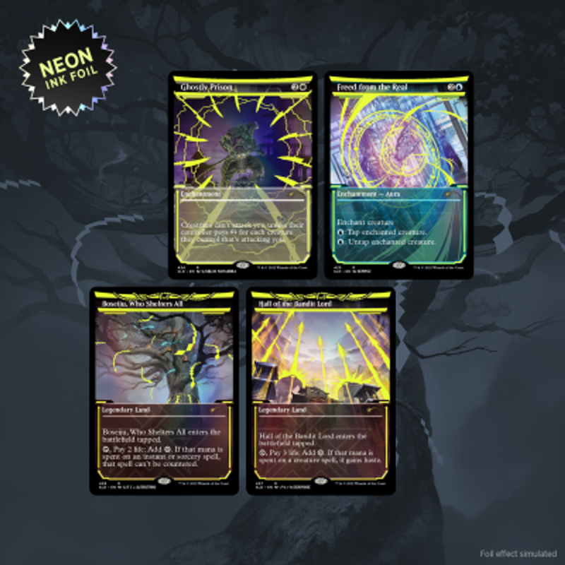 Showcase: Neon Dynasty - Magic The Gathering Secret Lair Drop Foil Edition