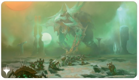 Magic the Gathering Playmat: Phyrexia All Will be One - Green