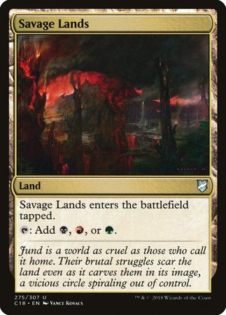 Savage Lands [Commander 2018]