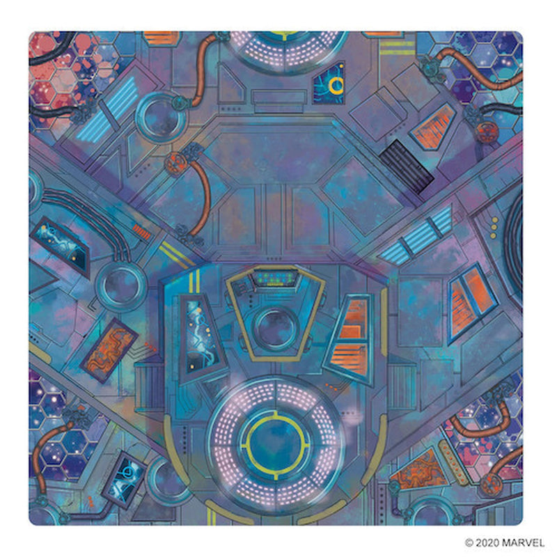 Marvel Crisis Protocol Spaceport Showdown Playmat