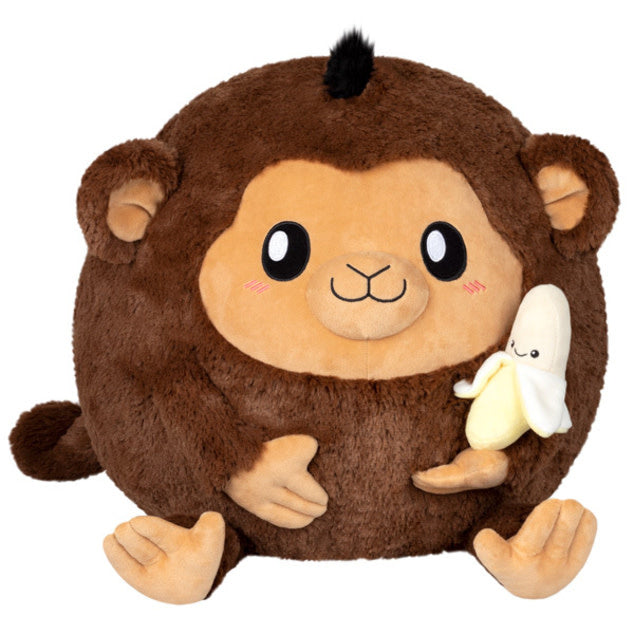 Squishable Monkey With Banana 15"